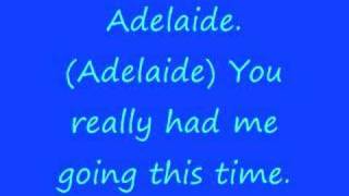 AnberlinAdelaide w lyrics [upl. by Hickie]