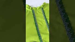 Gathered Round Collar Blouse  Sewing Tips and Trick sewing sewinghacks diy [upl. by Ferdinand]