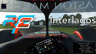 rFactor 2 Interlagos 105520 F1 2018 RB14 NO ASSISTS  SETUP Pole 107281 [upl. by Lucie215]