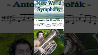 quotNew World Symphonyquot Mvt 2 Pt 2  Antonin Dvorak orchestra tuba brass [upl. by Valentina]