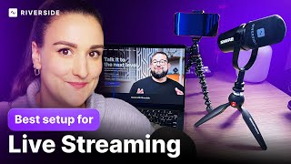 Best Live Streaming Setup 2024 For ANY Budget [upl. by Ylro]