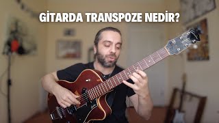 Gitarda TRANSPOZE Nedir Nasıl Yapılır [upl. by Nagaem]