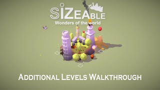 Sizeable  Wonders of the World Level Pack Walkthrough [upl. by Hairehcaz]