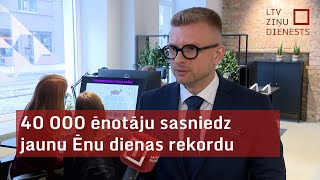 40 000 ēnotāju sasniedz jaunu Ēnu dienas rekordu [upl. by Larret]