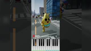 Fishstick Hit Little Peely Mtime4  Piano Tutorial [upl. by Loftis]