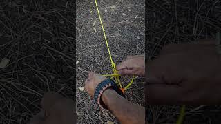 Knot Tips 3 🔸Best Tent  Tarp Guyline Knot [upl. by Hsur]