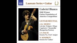 Gabriel Bianco  Guitar Recital full album on Naxos [upl. by Reichert]