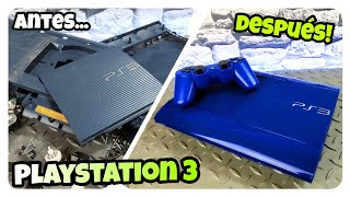 😵 RESTAURACIÓN ÉPICA DE PLAYSTATION 3 👈😱 [upl. by Noskcaj]