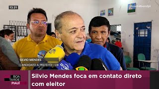 Silvio Mendes foca em contato direto com eleitor [upl. by Andi]