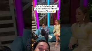 Perro Policía Exhibe a Presentador de Programa🤣‼️ VengaLaAlegria Noticias perros videoviralシ [upl. by Oflunra]