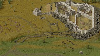 The Siege of Ogrodzieniec Very Hard  Stronghold Definitive Edition [upl. by Hannad]