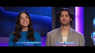 Besouro Azul  Greeting  Bruna Marquezine e Xolo Maridueña [upl. by Shorter]