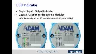 Ethernet IO Modules with Daisy Chain ADAM6200 Series Training Kit  Advantech [upl. by Hesta244]