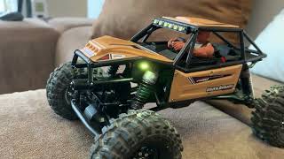 JJRC C8808 mit Injora Fat Viper und Rocklights [upl. by Ferrick]