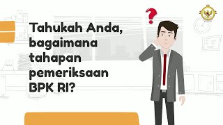 Tahapan Pemeriksaan Badan Pemeriksa Keuangan Republik Indonesia BPK RI [upl. by Eiliab]