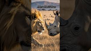 The lion Vs rhino Who Will Win [upl. by Remliw]