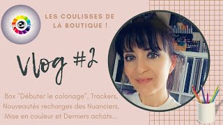 Vlog 2 quotDébuter le coloriagequot Trackers Nouveautés recharges Mise en couleur et Derniers achats [upl. by O'Connell]