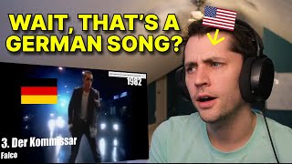 American reacts to Most Popular German Songs from 1980s [upl. by Naujuj]