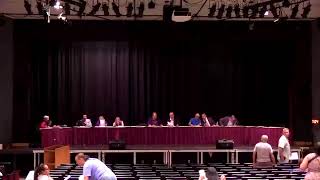 Nutley Board of Education Meeting 20240805 [upl. by Lekym]