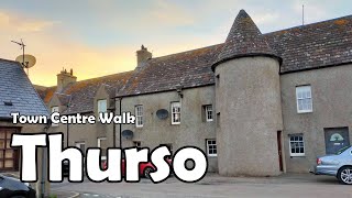 Thurso Caithness【4K】 Town Centre Walk 2021 [upl. by Frulla]