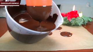 Comment faire des bols en chocolat [upl. by Nosreme]