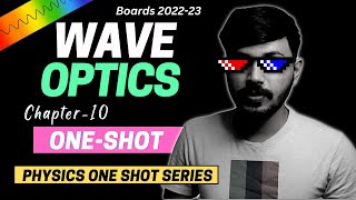 Class 12 Physics Wave Optics in ONESHOT with PYQs  Chapter 10 CBSE Boards 202223 Silam Series🔥 [upl. by Ahgiela]