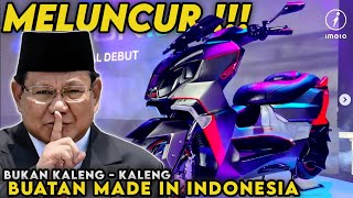 JEPANG PAN4S DING1N‼😱 Akhirnya Motor Listrik KEREN BUATAN INDONESIA Terwujud SIAP DIPASARKAN [upl. by Lesslie]