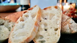 Ciabatta selbst backen  original lecker amp einfacher als erwartet [upl. by Dearman]