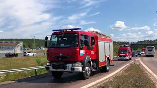 Firefighters from Poland in Sweden Part 22 [upl. by Dael]