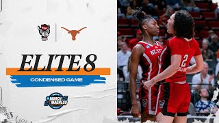 NC State vs Texas  Elite Eight NCAA tournament extended highlights [upl. by Efram248]