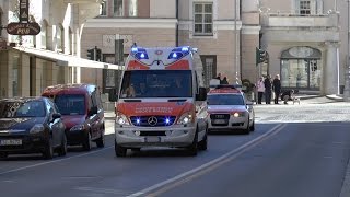 2x Medico  Ambulanza 205 Croce Bianka Merano  2x NEF  RTW Weißes Kreuz Meran [upl. by Erreit905]