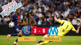 PSG vs Marseille  Match Highlights ligue1 efootball2025 [upl. by Sutphin]