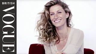 Gisele Bundchens Photoshoot Challenge with Mario Testino  All Access Vogue  British Vogue [upl. by Qifahs244]