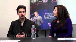 Jake T Austin amp Maria CanalsBarrera Interview Wizards of Waverly Place Finale [upl. by Risser99]