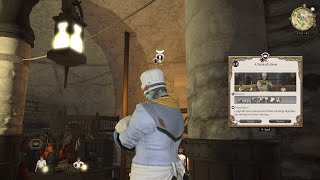 FFXIV Culinarian Class Quest A Taste of Home [upl. by Icyaj]