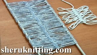 Hairpin Lace Strip Crochet Tutorial 3 How to Work Basic Strip [upl. by Blodgett137]