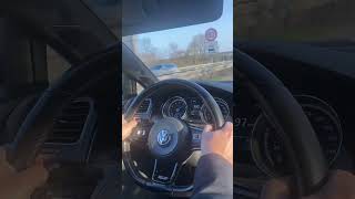 VW GOLF R Stage 4550 PS No Speed Limit [upl. by Horodko]