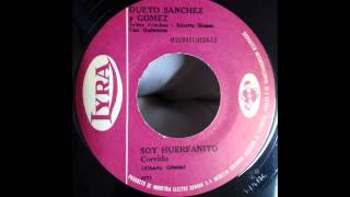 Soy huerfanito  Sanchez y Gomez  Musica Guasca Popular o De Carrilera De Colombia [upl. by Thomasa290]