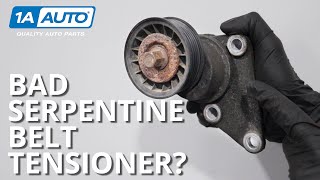 How to Diagnose a Loose or Stuck Belt Tensioner on Your Car or Truck [upl. by Walling]