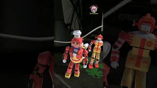 The Robot Transformation of Jollibee and Mcdo 3danimation jollibee mcdonalds [upl. by Gerrit860]