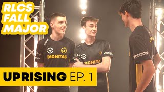 UPRISING Ep 1  RLCS Fall Major  Dignitas Rocket League  Vlog  QampA [upl. by Evadne]