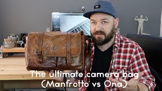 The ultimate camera bag manfrotto vs Ona [upl. by Renae]