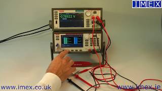 Tutorial Creating a battery model with the 2450 SMU for use with the 2281S PSU [upl. by Nrublim]