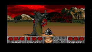 Doom  E3M1  Hell Keep  Nightmare  SNES [upl. by Chelsy314]