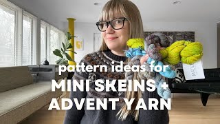 20 awesome miniskein  advent yarn patterns [upl. by Chuipek149]