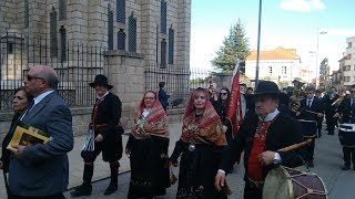 Homenaje a los soldados irlandeses en Astorga  Desfile [upl. by Lemmy]