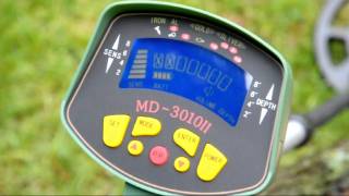 MD 3010 II MK2 Metalldetektor wwwnuggetsat Metal Detector [upl. by Ssegrub]