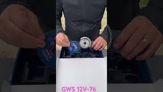 BOSCH GWS 12V76 professionalbosch shortsvideo electric tools powertools professional [upl. by Ennovyhc]