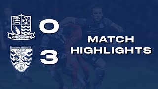 HIGHLIGHTS Southend United 03 Dagenham amp Redbridge [upl. by Luther]