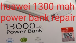 POWER BANK REPAIR  HUAWEI 1300MAH HAW TO POWER BANK REPLESMENTS [upl. by Anitserp578]